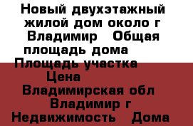 Новый двухэтажный жилой дом около г.Владимир › Общая площадь дома ­ 42 › Площадь участка ­ 25 › Цена ­ 320 000 - Владимирская обл., Владимир г. Недвижимость » Дома, коттеджи, дачи продажа   